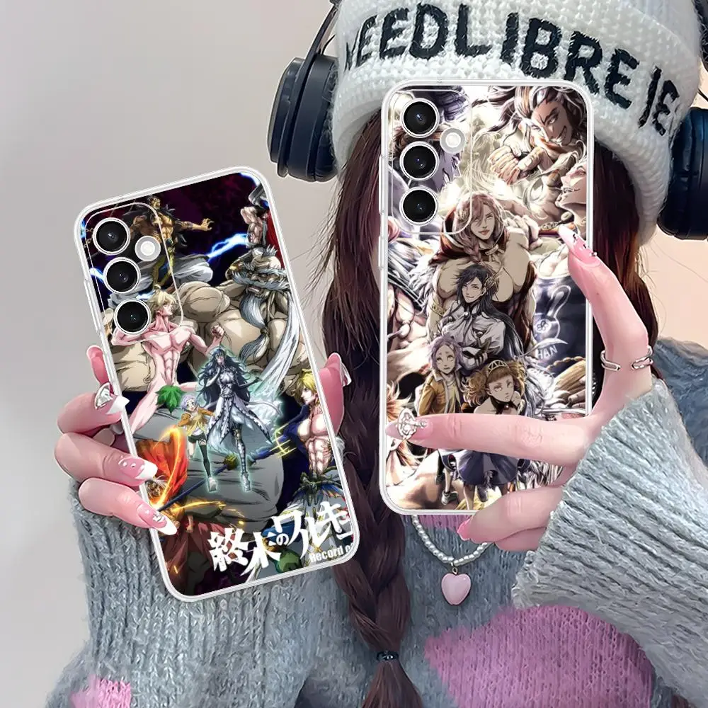 Record of Ragnarok Phone Case for Samsung Galaxy S25 S24 S23 S22 S21Plus FE Ultra Soft TPU Clear Shockproof Cover