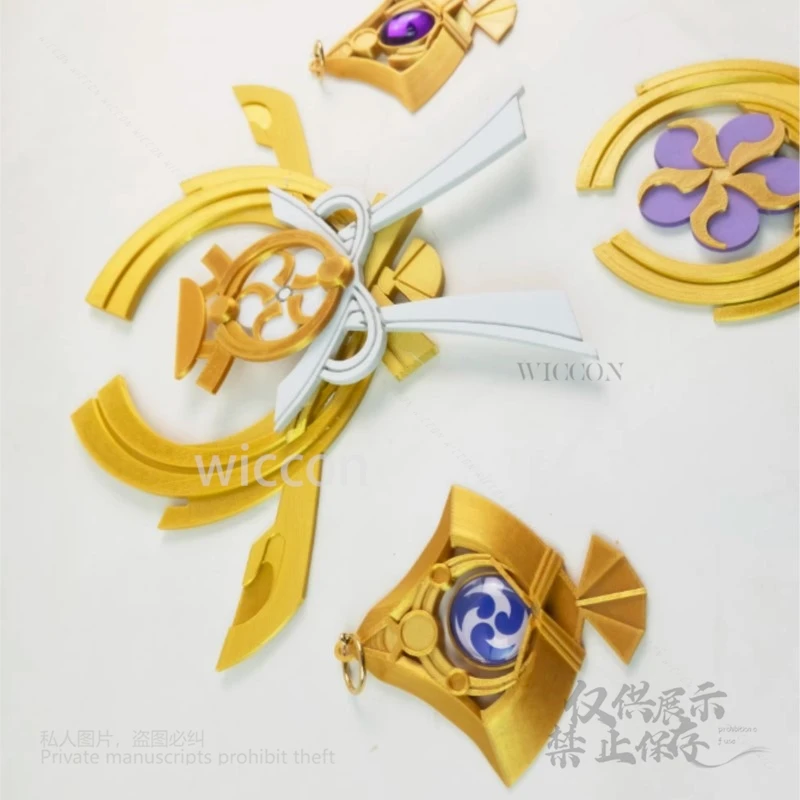 Yae Miko Cosplay Copricapi Puntelli Genshin Impact Gioco di ruolo Copricapo ACC Orecchini Accessorio Y2K Cosplay Halloween Party Carnevale