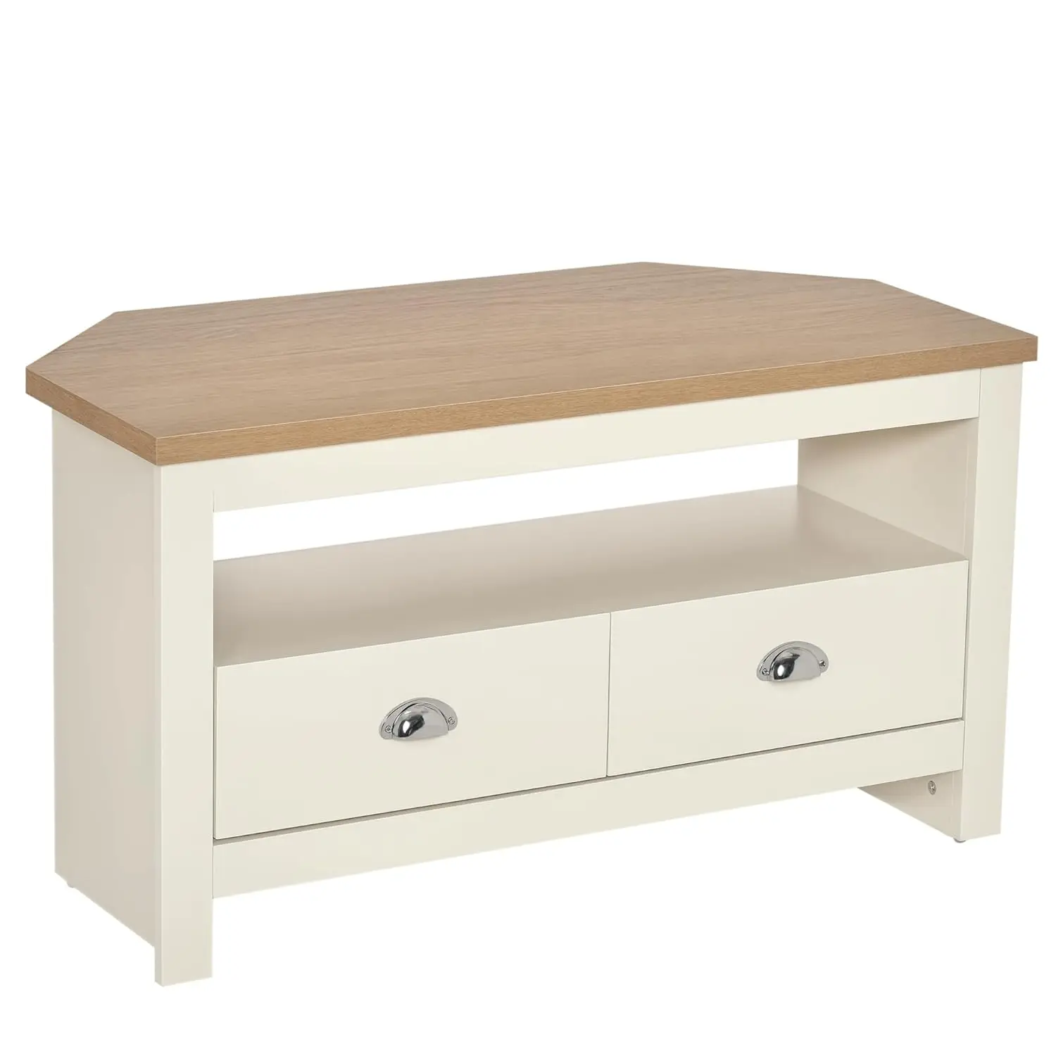 

Угловой ТВ-стенд для телевизоров до 50 дюймов, Тумба-консоль для ТВ с ящиками и открытыми отсеками для хранения, на заказ