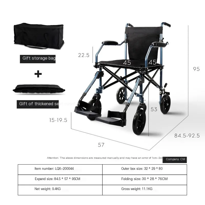Foldable Wheelchair…