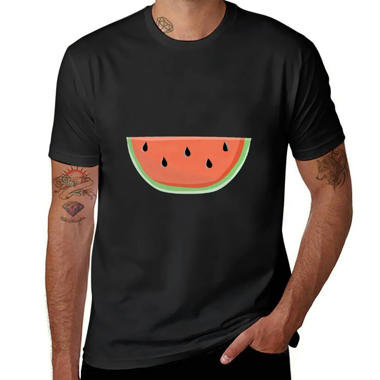 

Watermelon T-Shirt shirts graphic quick drying for a boy tshirts personalised mens t shirts top quality