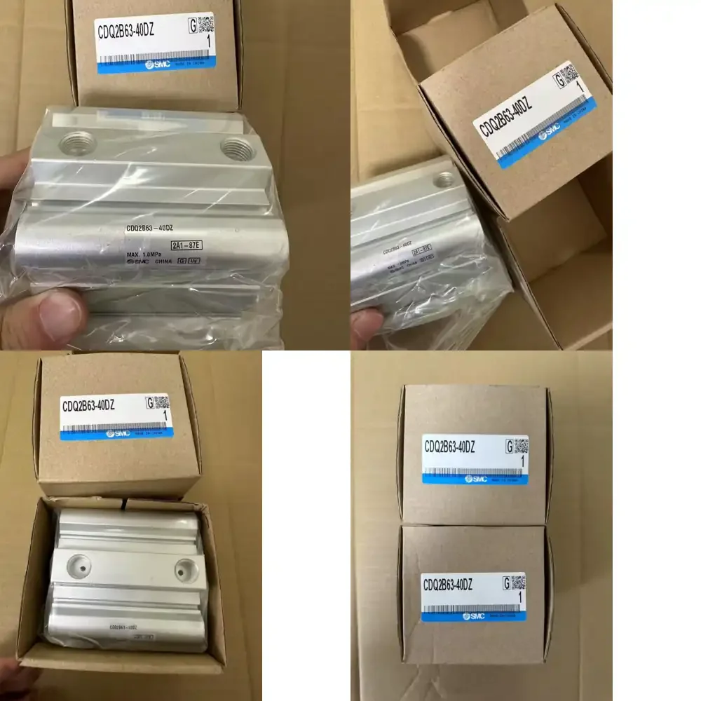 

SMC Thin-Type Lubricator Pneumatic Fittings CDQ2B63-40DZ/DMZ/DCMZ/50/75/100 Cylinder Finger Cylinder Air Compatible