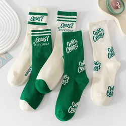 Sports Socks For Women In Autumn Winter Thickened Insulation Medium Tube Cotton Socks Outdoor Camping Running Hiking Solid Color