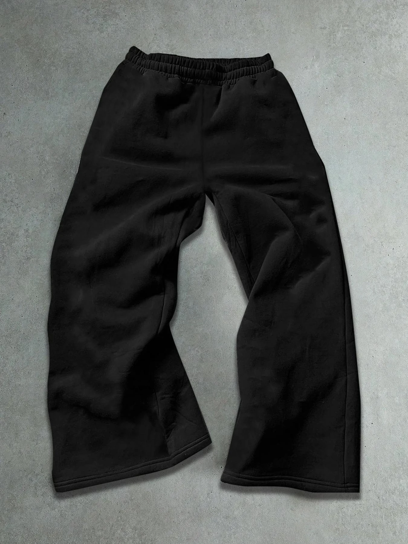 2026 New Style White Skeleton Bone Graphic Sweatpants Waist Loose Trousers Gothic Hip Hop Streetwear Casual Sports Bottoms kids