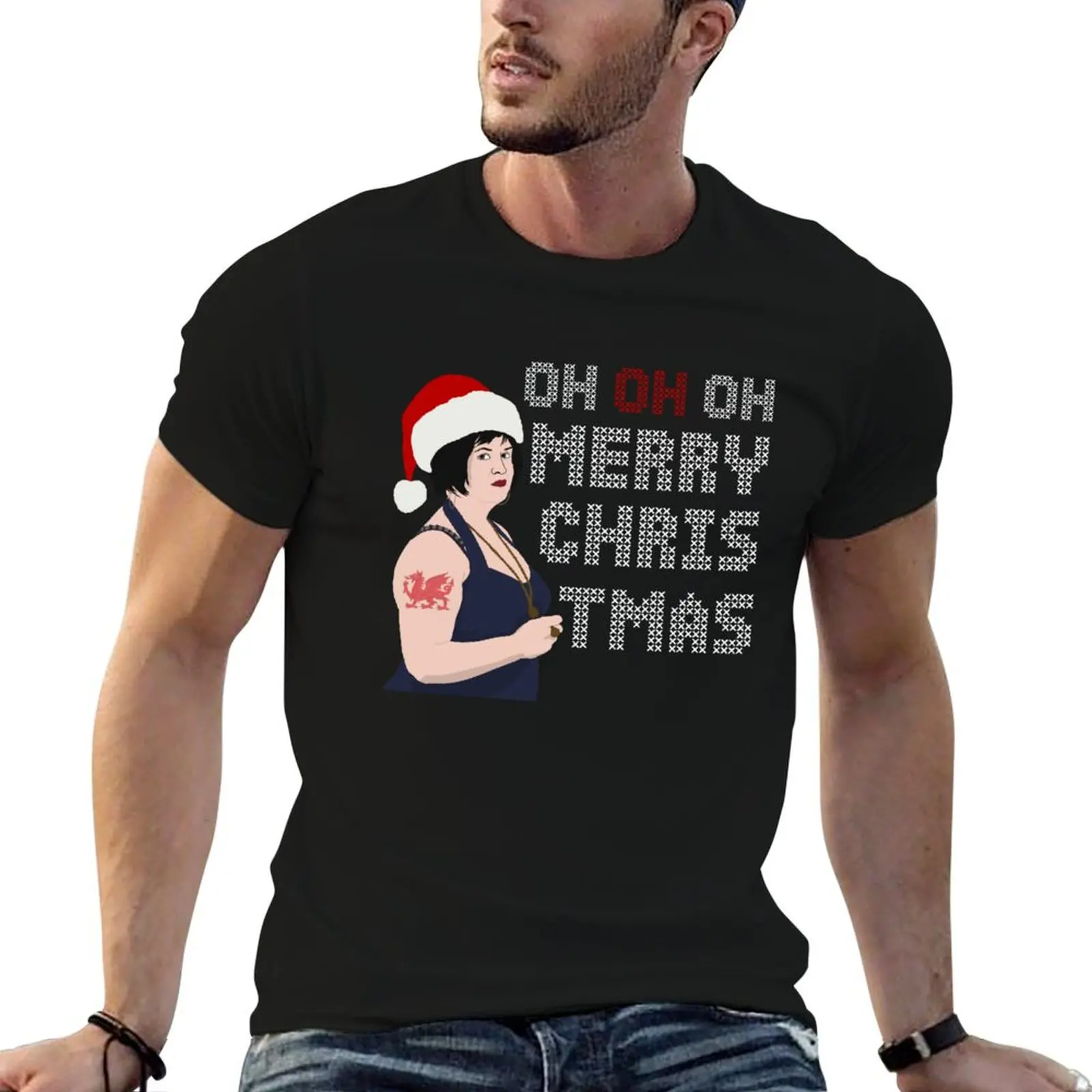 

for original) christmas graphic T-Shirt t casual man ness shirts man (the t shirt men