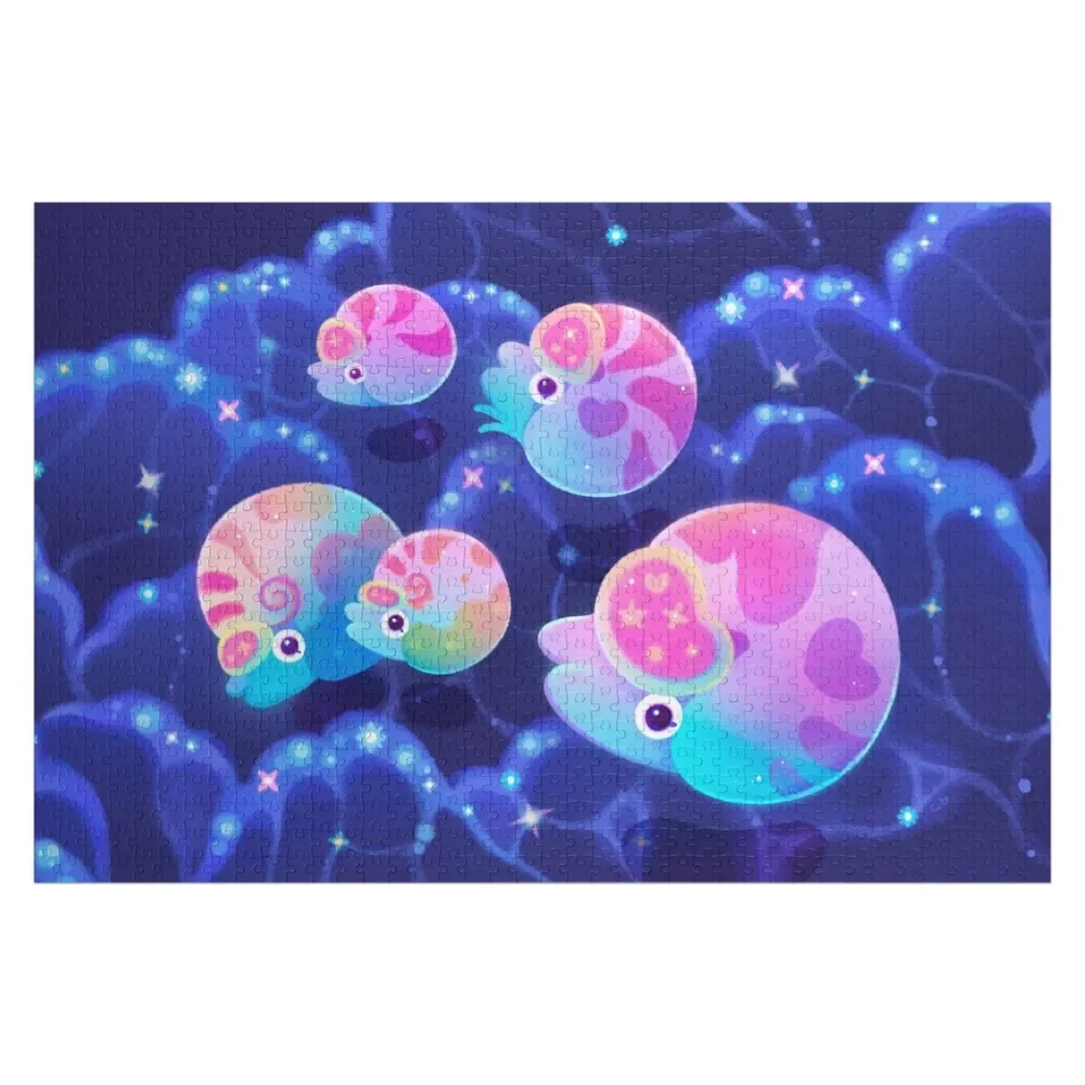 

Dreaming nautilus Jigsaw Puzzle Wooden Boxes Wood Animals Puzzle