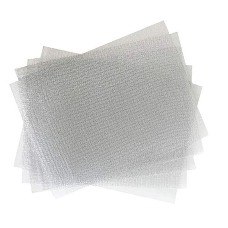 5Pcs Car Universal Stainless Steel  Bumper Repair Net Plastic Crack Repair Hole Repairing Mesh Net For Bumper Body Hood Vents