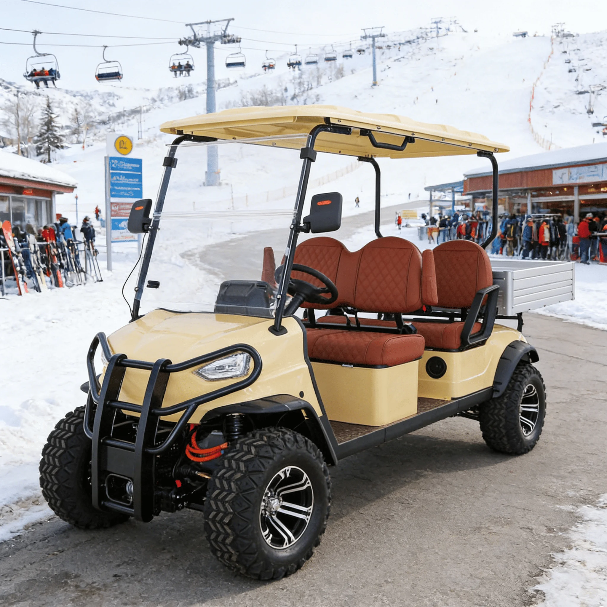 Tc Custom golf cart 4x4 off-ro - đánh giá và giá Outdoor Hunting Vehicle