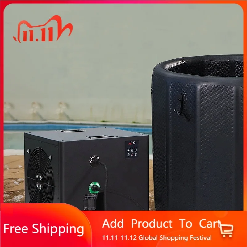 1/2HP Cold Plunge Ice Bath Water Chiller, Cooling System for Bath Fitness Recovery