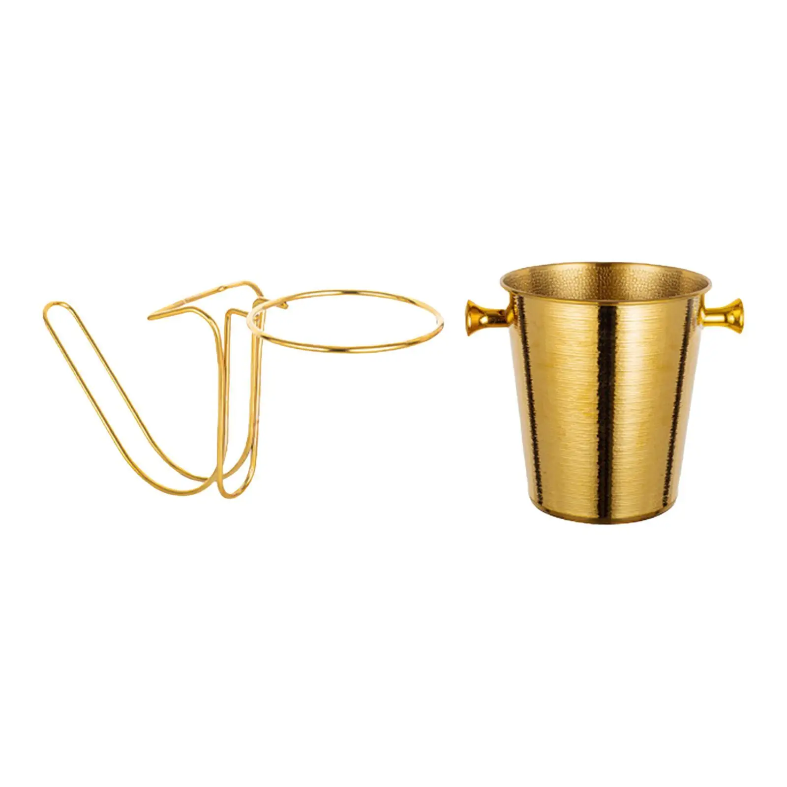 Ice Bucket Cooling Container Ice Container Practical Champagne Ice Bucket Drinks Ice Tub for Barbecue Wedding Bar Restaurant