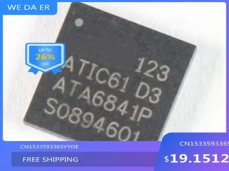 100% NEW    Free shipping     ATA6841P ATIC61 D3