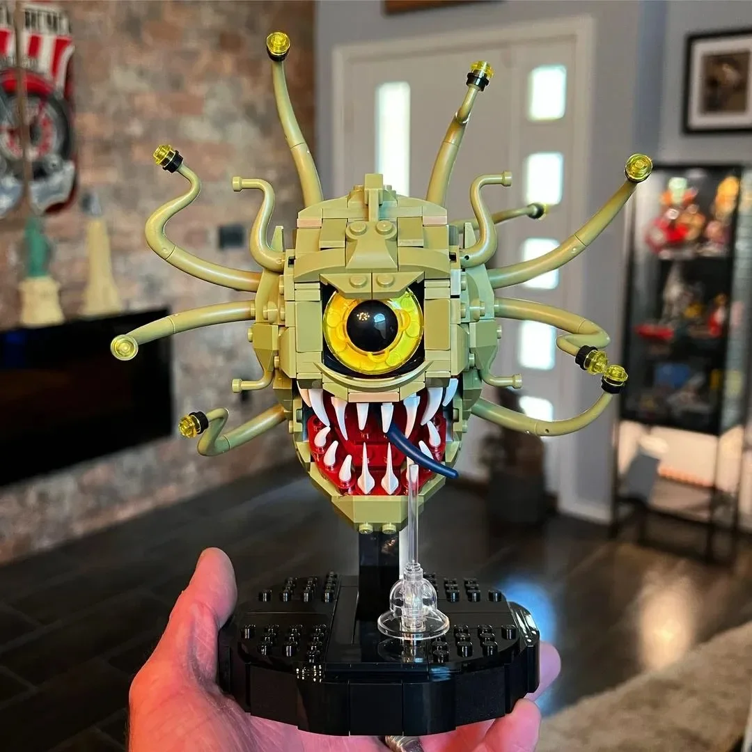 

507PCS MOC Creative Ideas Game Dungeons and Dragons-Beholder Building Blocks Diy Creative Assembly Educational Bricks Toys Gift