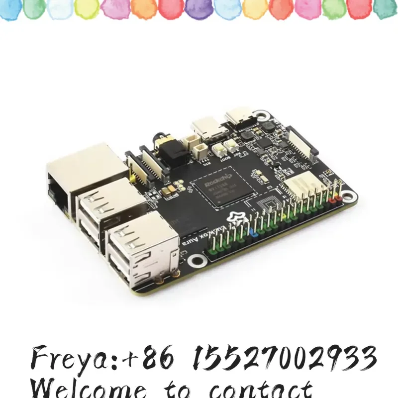 Luckfox Aura High-Performance Linux Development Board Rockchip RV1126B Quad-Core 1.6GHz Processor 3 TOPS Computing Power 4K