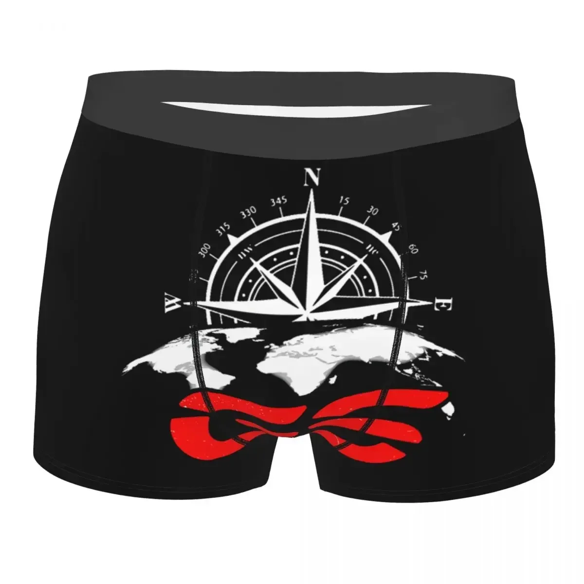 Male Novelty GS Compass Motorcycle Adventure Underwear Endurance Boxer Briefs Stretch Shorts Panties Underpants