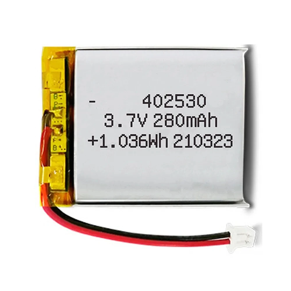 Rechargeable 3.7V 280Mah 402530   Polymer Ion Battery For CHARGING TREASURE POWER SMART WATCH CAMERA POWER BANK MP3 DVD GPS