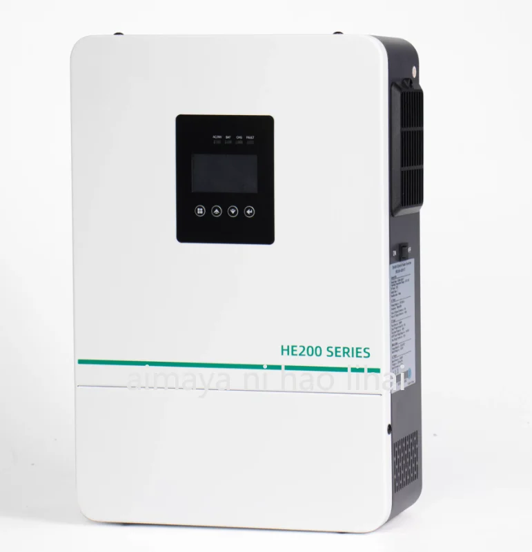 3.6KW 6KW 10KW 48V Hybrid Solar Inverter 220V/230V/400V On/Off Grid Pure Sine Wave Hybrid Solar Inverter