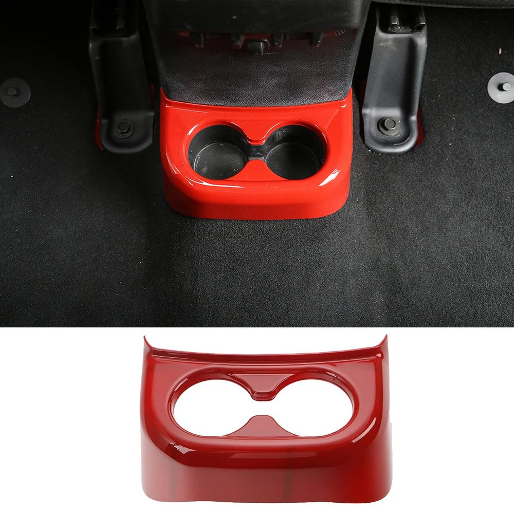 

Car Rear Seat Water Cup Holder Decoration for Jeep Wrangler JK 2011 2012 2013 2014 2015 2016 2017 Interior Mouldings Accessories