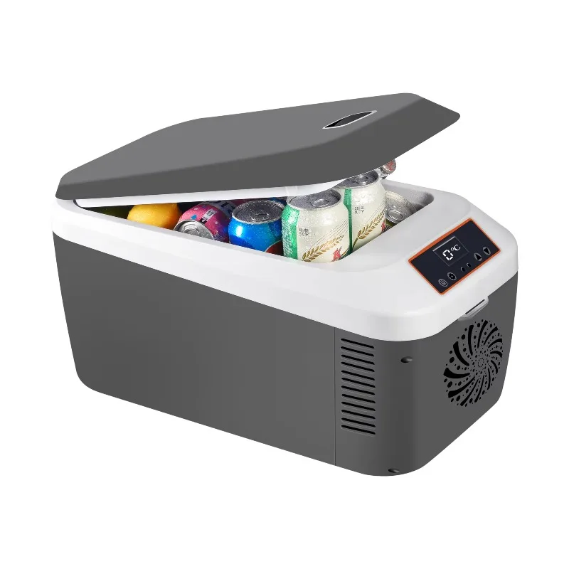 

12L high-quality camping cooler outdoor mini refrigerator with digital display, suitable for both car and home use