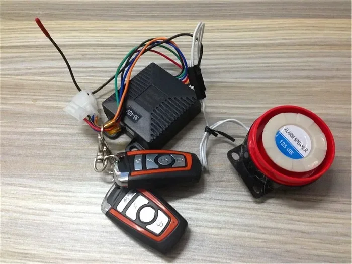 STARPAD For Electric vehicle anti-theft 36V48V60V72V84v96 dual remote anti-cut line alarm off bottle