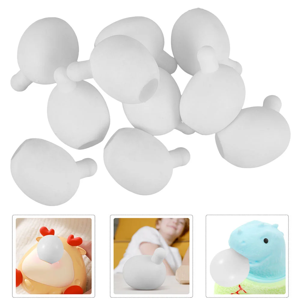 

20 Pcs Squishy Balls Bubble Blowing Craft Props Replace Making Insert Stretchy Sensory Toys