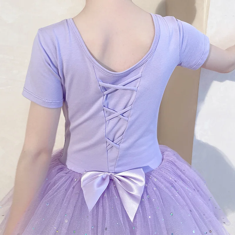 الأطفال ملابس رقص فتاة فستان توتو الزي فستان الفتيات ملابس رداء رقص الباليه رداء fille الصيف الباليه تنورة فساتين الطفل #5