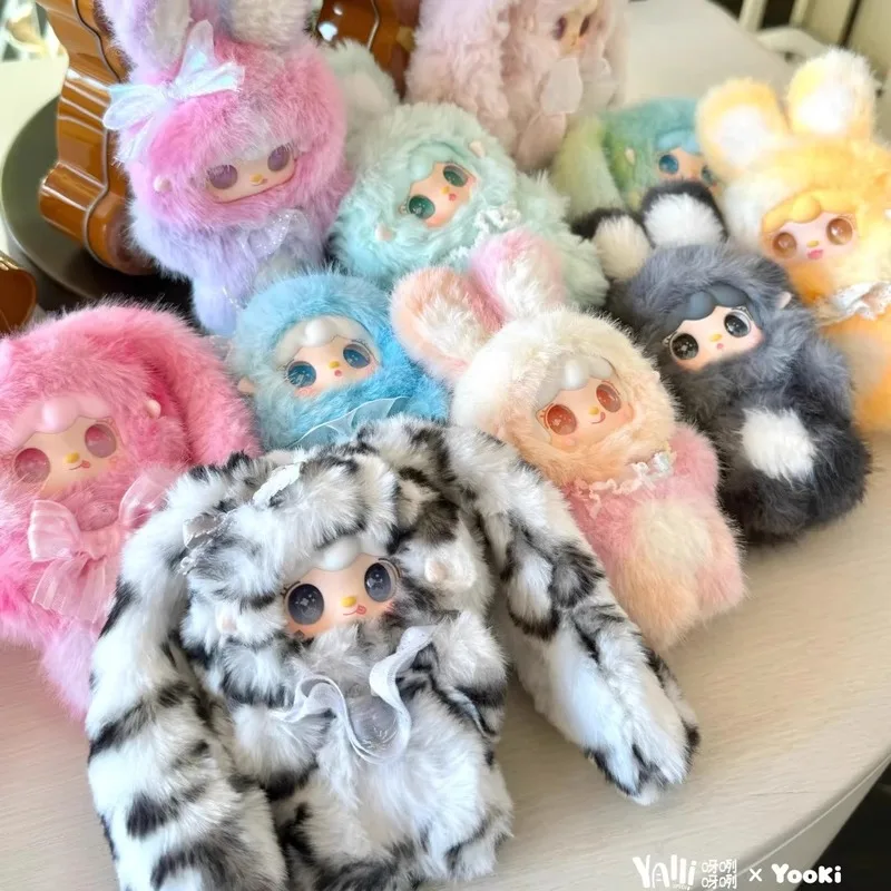 

Новая оригинальная серия Yooki Hopping Bunny, слепая коробка, виниловая плюшевая модная подвеска, украшение, кукла, брелок, загадочная коробка, игрушка, подарки для девочек