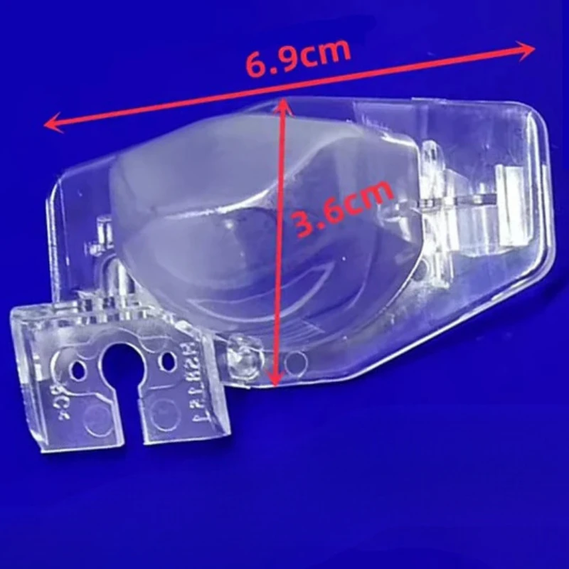 Transparent Plastic Car Rear View Reverse Camera Bracket License Plate Lights Housing Mount for Odyssey Jade CRV FRV Jazz Stream
