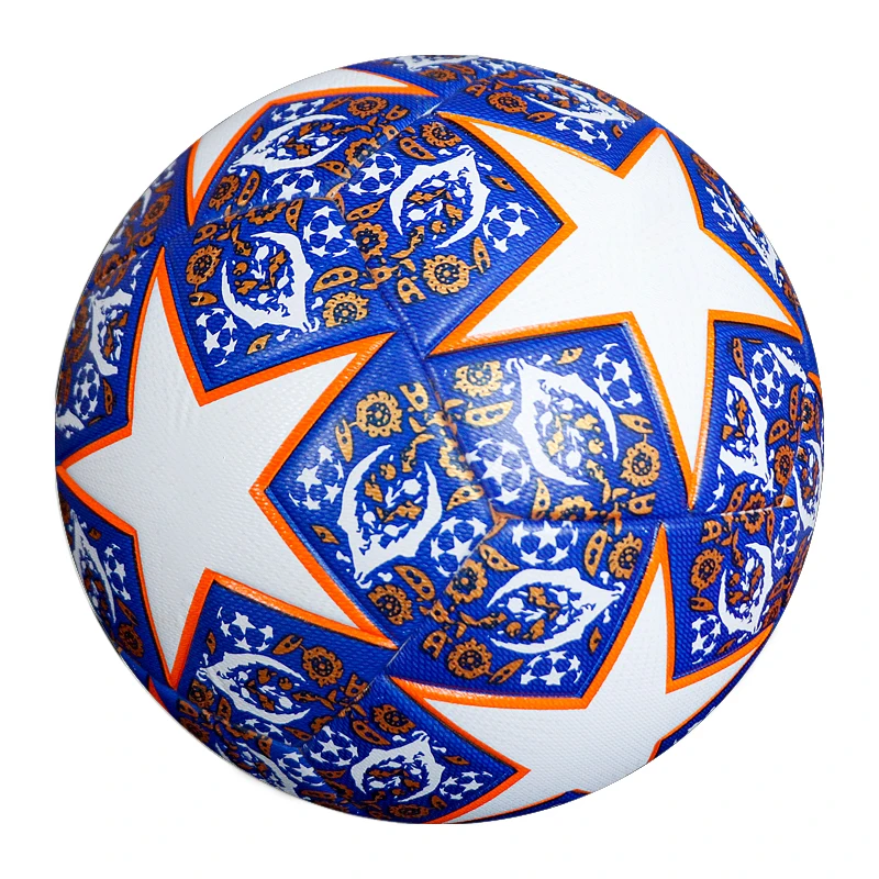 プロ仕様デザイン アウトドアPUフットサル サイズ5 サッカーボール 屋外ユースフットボールトレーニング用