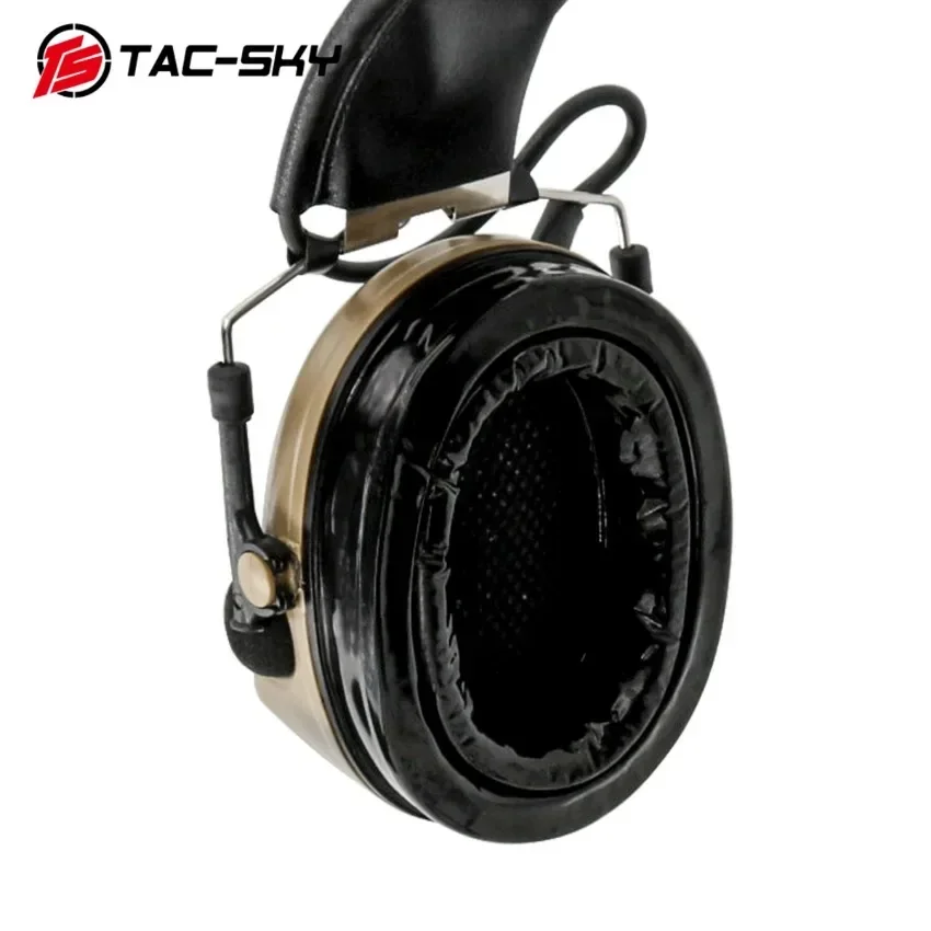 TAC-SKY Tactical Headset COMTA II Hearing Protection Noise Reduction Airsoft Headphone Electronic Shooting Earmuff With U94 PTT