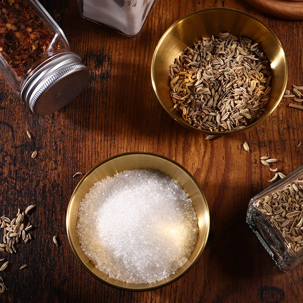 

6 pcs Stainless Steel Sauce Dishes Rust-Proof Seasoning Bowls For Home Restaurant Kitchen Use Ketchup Fruit Oil Condiment