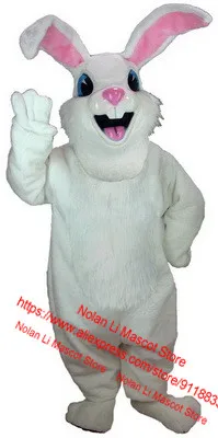 New Custom EVA Helmet Rabbit Mascot Costume Advertising Game Cartoon Set Role Play Halloween Birthday Party Adult Size 168