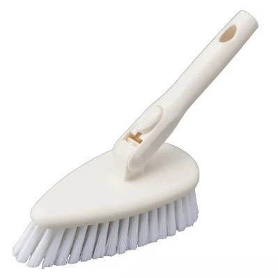Multi-Purpose Cleaning Brush Set: Tile Grout Brush, Triangular Floor Scrubber & Bathroom Brush for Wooden/Tiled Floors