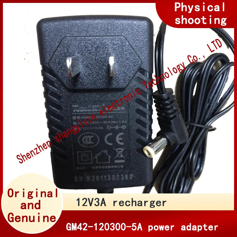 

Original 12V3A power adapter GM42-120300-5A power cord