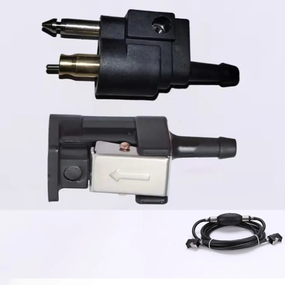 Conector de línea de combustible para Motor fuera de borda, Kit de Motor, conectores de plástico macho y hembra, conector de tanque de combustible, accesorios de lancha