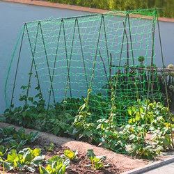 Garden Netting Plant Vine Growing Holder Sturdy Plant Trellis Support Holder Cucumber Hanging Melon Climbing Net Garden Supplies