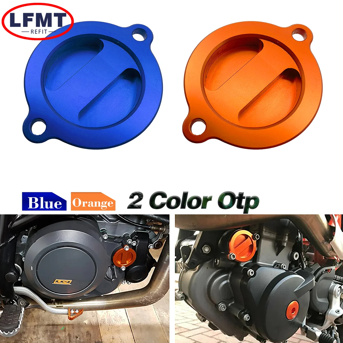 

Motocross CNC Engine Oil Filter Cap Cover Plug For KTM SXF XCF XCW EXCF XCF-W FREERIDE FC FE 250 350 400 450 500 530 2013-2023