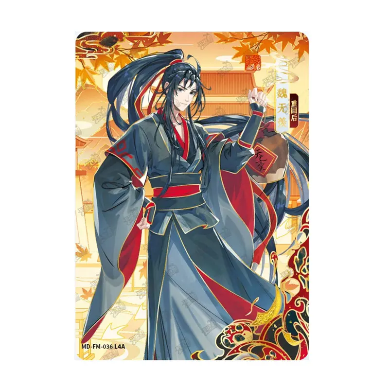 

Genuine KAYOU Mo Dao Zu Shi Series 4 Q/FM Drunken Dream Chapter Single Sheet Full Set Wei Wuxian Lan Wangji Collection Card