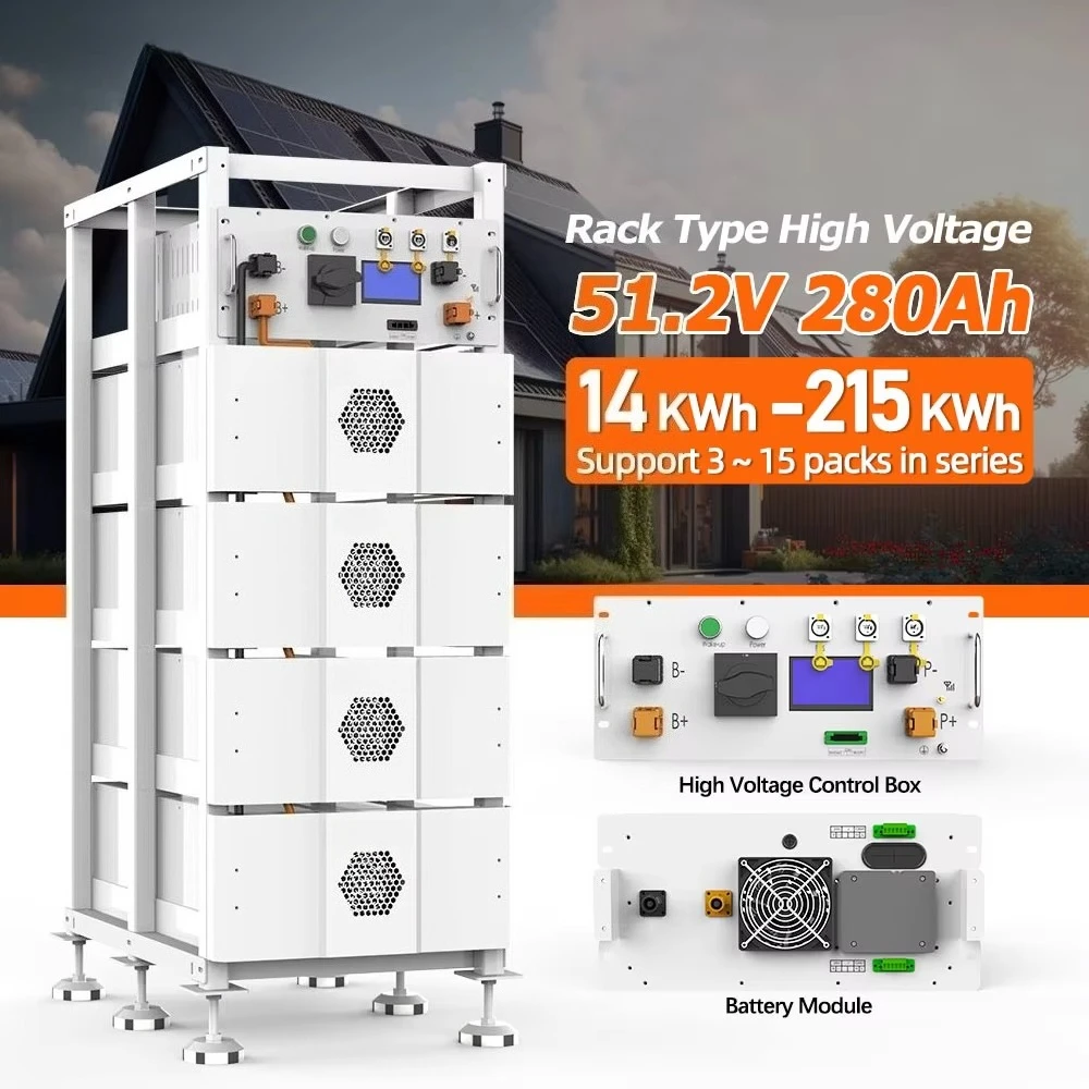 Custom 50kwh 100kwh 200kwh 500kwhSolar Storage Lithium Battery Reliable Power Backup for Homes and Businesses