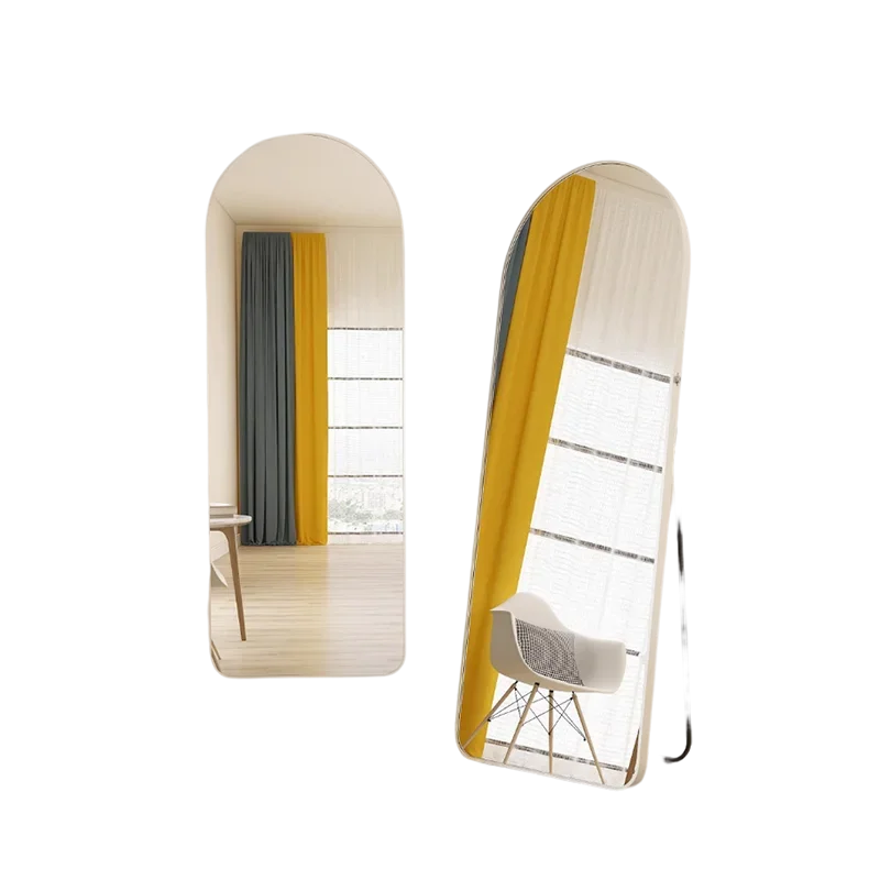 Art Wall Mirror Bathroom Oval Full Body Bedroom Mirror Luxury Nordic Funky Espejos Decorativos De Pared Decorative Mirrors