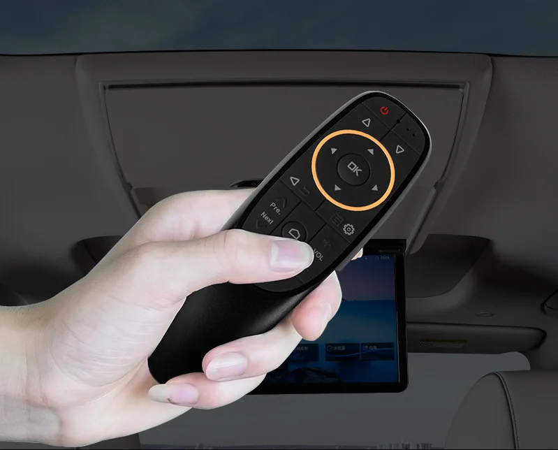 Denza-D 9 أندرويد سقف 1080P 15.6 ''IPS LCD شاشة تعمل باللمس سقف السيارة الذكية جبل التلفزيون USB واي فاي بطاقة SIM التحكم الكهربائي