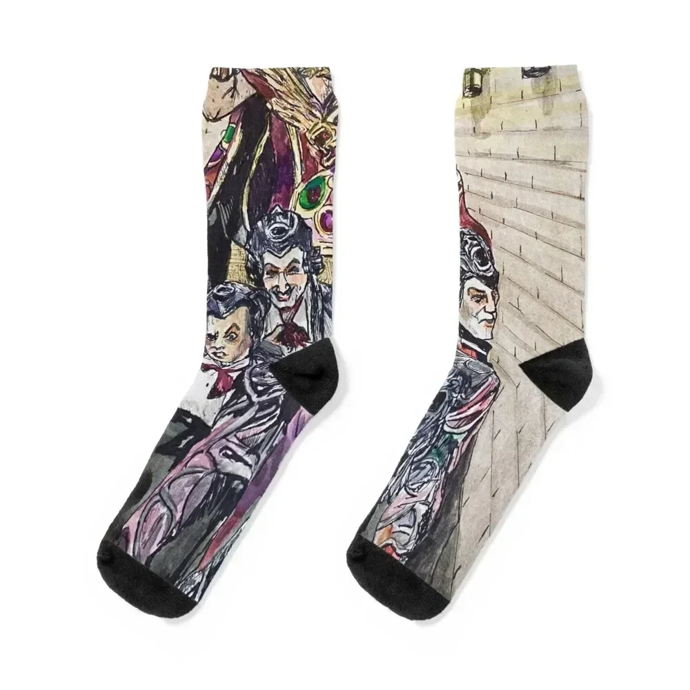 

Princess Mombi and the Wheelers Socks Rugby fashionable Toe sports cycling Socks Women's Men's