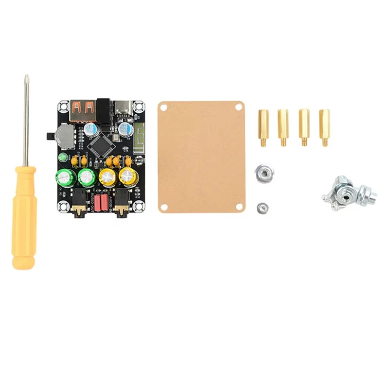 ZK-PT2-RPO Isolated Zero Noise Fever Usb Flash Drive BT 5.1 Decoding Board Hifi Fever Decoder Amplifier Module-Y41A