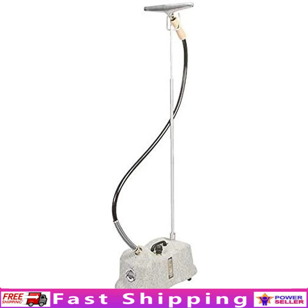 J-4000C Carpet Steamer 1500W 12 Inch Metal Steam Head Durable Aluminum 1 Gallon Water Tank Flexible Hose