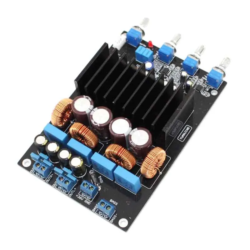 KYYSLB 75W+2*150W TAS5613 2.1 Digital Power Amplifier Board Beyond TPA3116 LM1875 Using Original TAS5613 OPA1632DR TL072