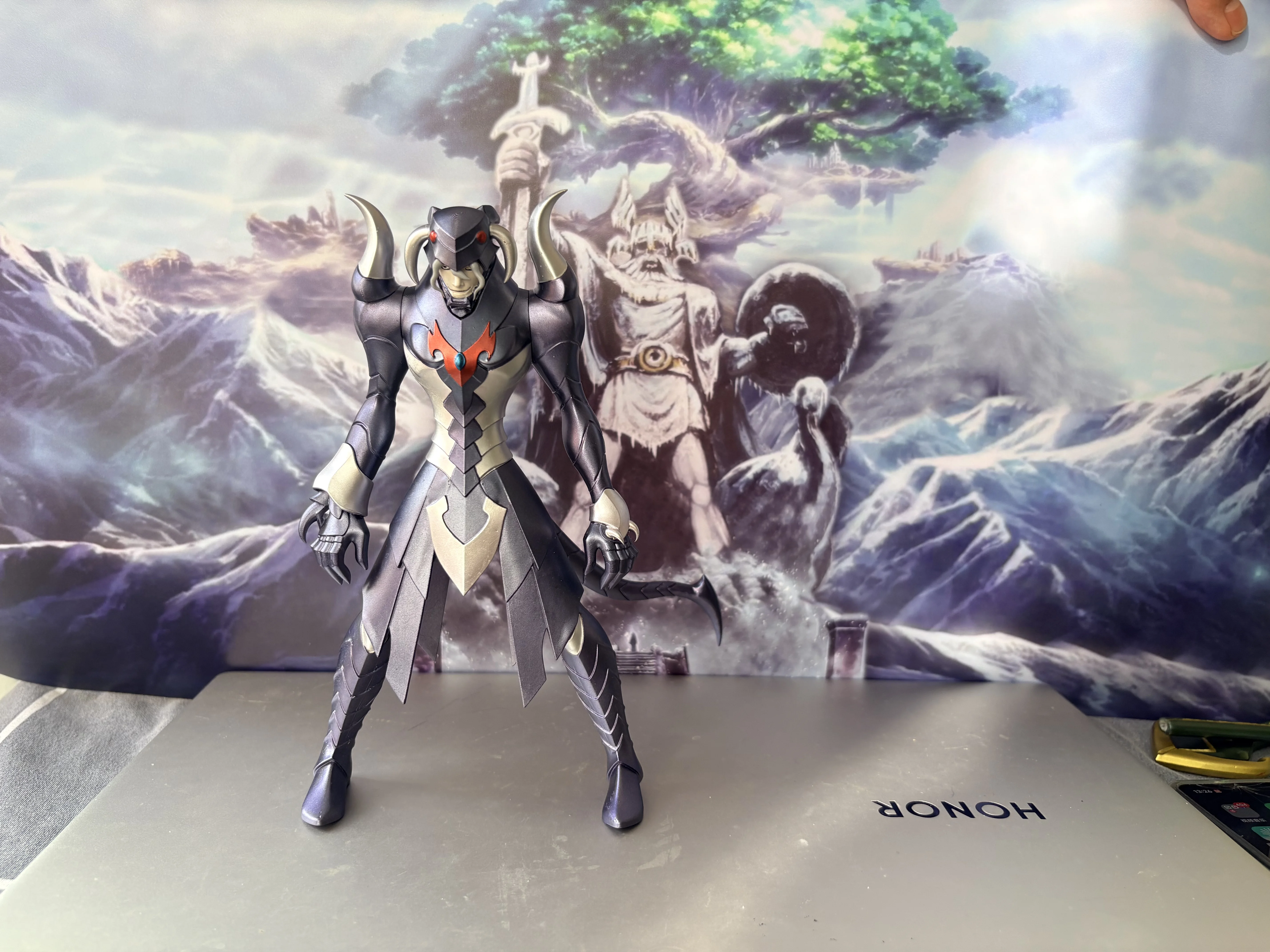 High-quality Saint Seiya Soul of Gold Fafnir the Evil Dragon Nidhogg Heracles Tanngrisnir Resin Model Toy