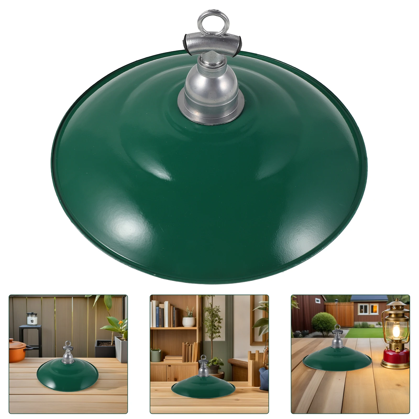 

Vintage Style 30Cm Enamel Lamp Shade Waterproof Outdoor Light Cover For Courtyard Patio Pergola Lighting Fixtures Replacement