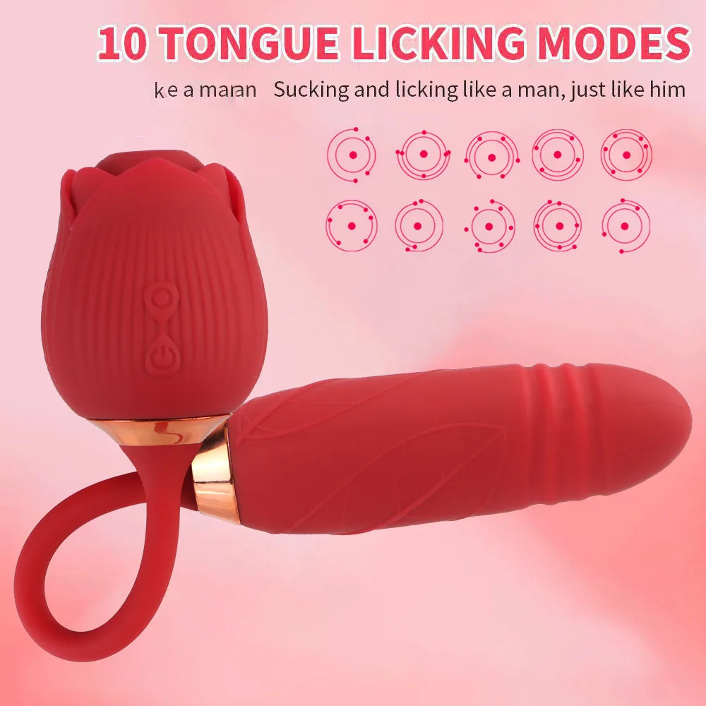 Estiramento vibrador 2 em 1 clitóris estimulação vagina g-ponto mamilo massageador butt plug 10 modos rosa sucção vibrador