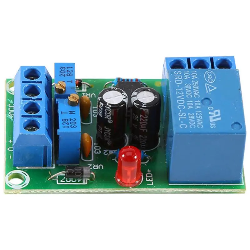 12V Battery Automatic Charging Controller Module Protection Board Relay Board Module Anti-Transposition Smart Charger Hot Sale