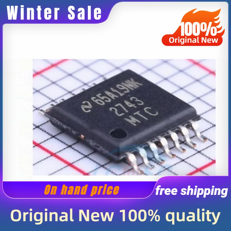 

10PCS New original LM2743MTCX 2743MTC TSSOP14 quality goods