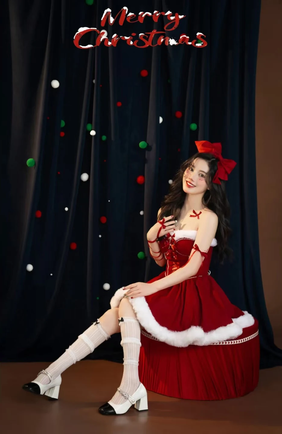 2024 Hot Design Christmas Dress Xmas Party Outfits Sexy Red Dress Halloween  Santa Claus Cosplay Performance Photoshooting Gift - AliExpress 200000532
